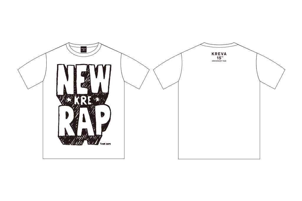 NEW KRE RAP Tシャツ ～2019 Ver.～